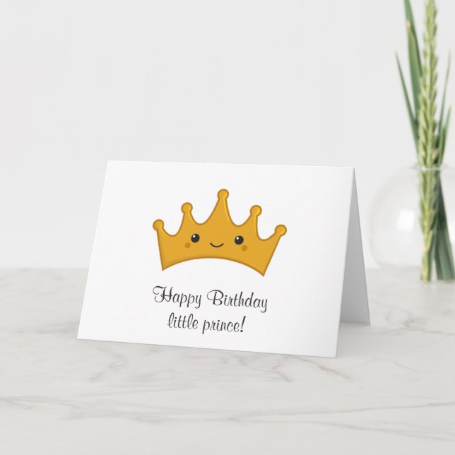 Kawaii Crown Card (Front)