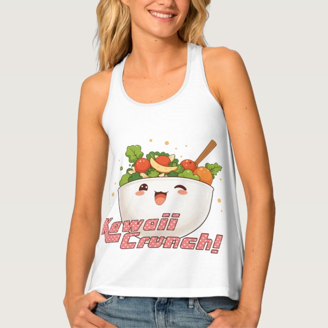 Kawaii Crunch! Tank Top (Front)