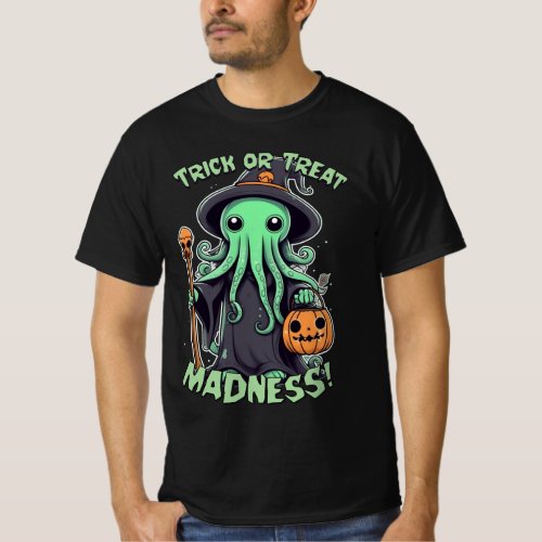 Kawaii Cthulhu Halloween Madness _ Elder Wizard T_Shirt