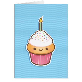 Kawaii Cupcake Cards