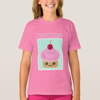 Kawaii Cupcake Cherry Candy T-Shirt