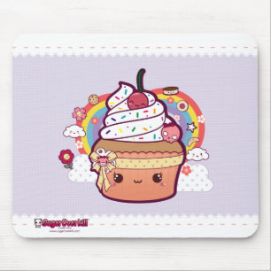 Kawaii Cupcake Mouse Pad