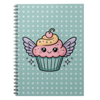 Kawaii Cupcake Notebook