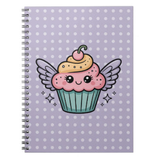 Kawaii Cupcake Notebook