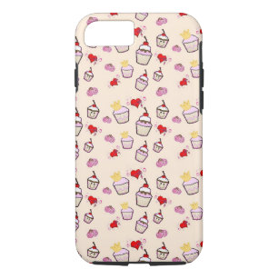 Kawaii Cupcakes Pattern accessories iPhone 8/7 Case