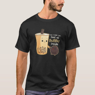 Kawaii Cute Anime Otaku Japanese Boba Tea Bubbly I T-Shirt