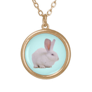 Kawaii Cute Bunny Rabbit Gold Plated Necklace