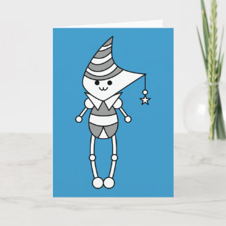 Kawaii cute cartoon character greeting cards