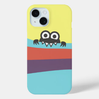 Kawaii Cute Creature Rainbow Colorful iPhone 15 Case