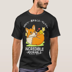 Kawaii Cute Fo And Chicken  Japanese  Incredible A T-Shirt