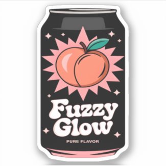 Kawaii Cute Fun Fruity Peach Juice Drink