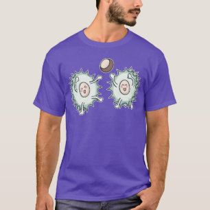 Kawaii Cute Horse Chestnut Playing friend T-Shirt