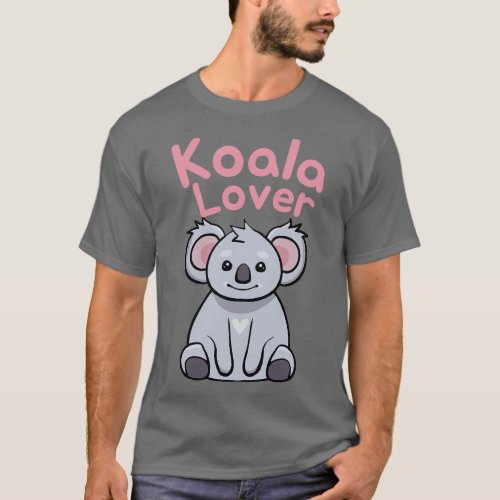 Kawaii Cute Koala Lover Gift Funny Koala Mom Birth T_Shirt