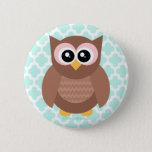 Kawaii Cute Owl Button