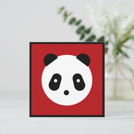 Kawaii ~ Cute Panda Face (Standing Front)