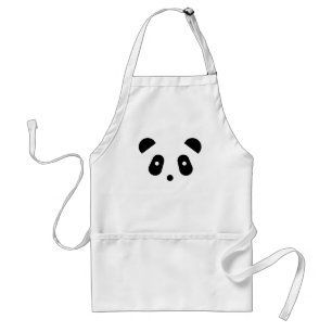 Kawaii ~ Cute Panda Face Adult Apron