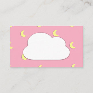 Kawaii Cute Pastel Rainbow Business Cards