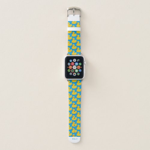 Kawaii Cute Rubber Ducky Apple Watch Band