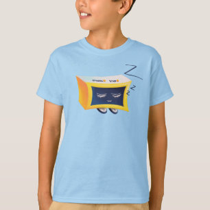 Kawaii Cute Sleeping Funny Alarm Clock Character T-Shirt