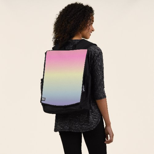 kawaii cute unicorn pink pastel rainbow colors backpack