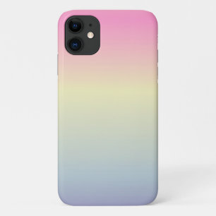 kawaii cute unicorn pink pastel rainbow colors iPhone 11 case