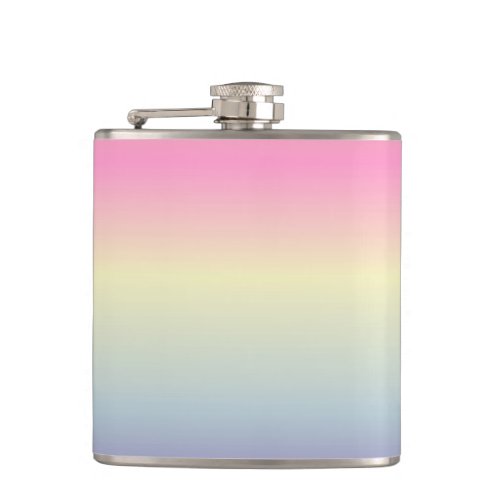 kawaii cute unicorn pink pastel rainbow colors flask