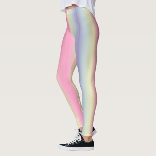 kawaii cute unicorn pink pastel rainbow colors leggings