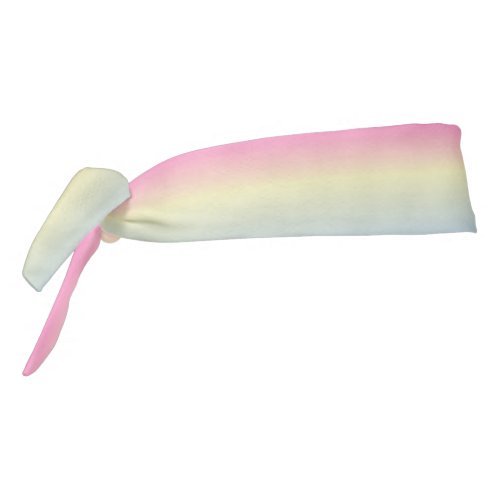 kawaii cute unicorn pink pastel rainbow colors tie headband