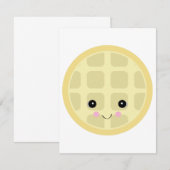 kawaii cute waffle (Front/Back)