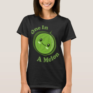 Kawaii Cute Watermelon One In A Melon Funny Fruit T-Shirt