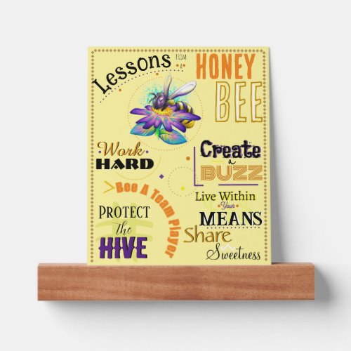 Kawaii Cute Yellow Lessons From a Honey Bee  Picture Ledge