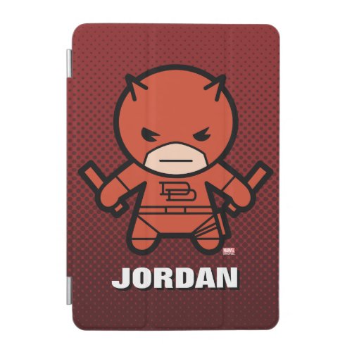 Kawaii Daredevil With Paired Short Sticks iPad Mini Cover