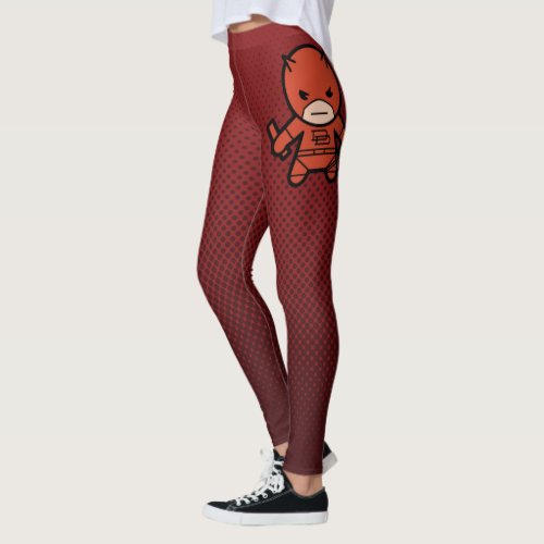 Kawaii Daredevil With Paired Short Sticks Leggings