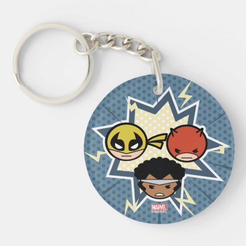 Kawaii Defenders Keychain