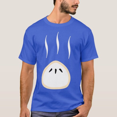 Kawaii Dim Sum Dumpling Simple Bao Bun T_Shirt