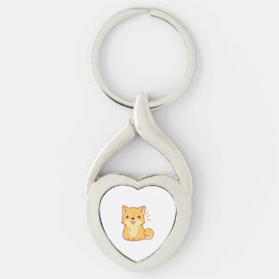 Kawaii dog Shiba Keychain