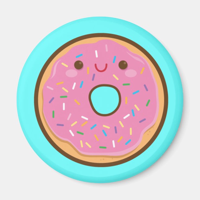 Kawaii Donut Magnet (Front)