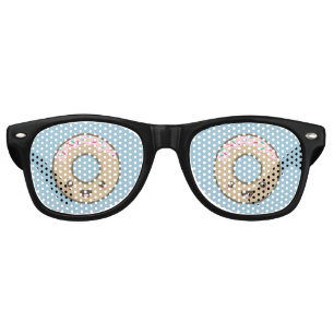 Kawaii donut retro sunglasses