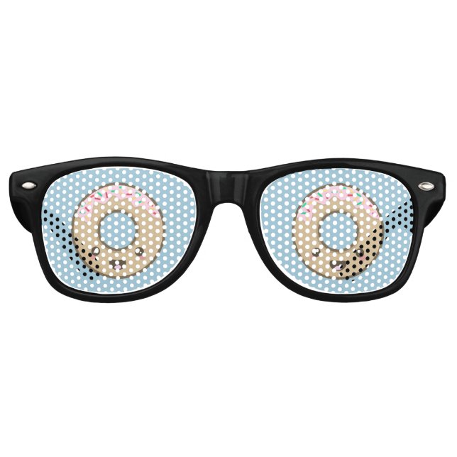Kawaii donut retro sunglasses (Front)