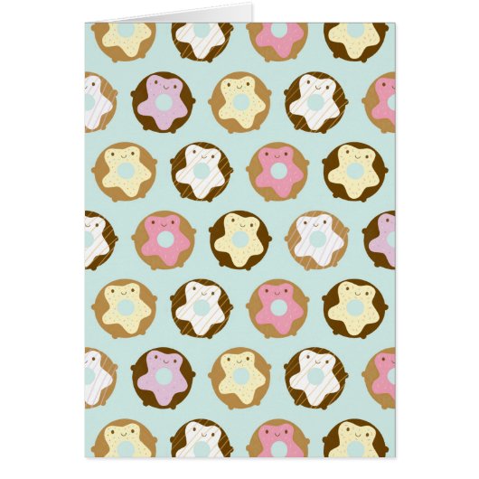 Kawaii Donuts Cards (Front)