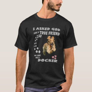 Kawaii Doxie Spaniel Dog Mom Pet Dad Costume, Cute T-Shirt