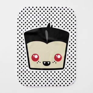 Kawaii Dracula Baby Burp Cloth