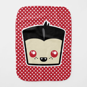 Kawaii Dracula Baby Burp Cloth