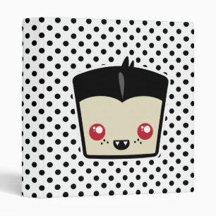 Kawaii Dracula Binder