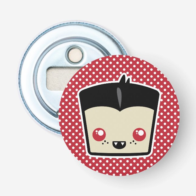 Kawaii Dracula Bottle Opener (Front)