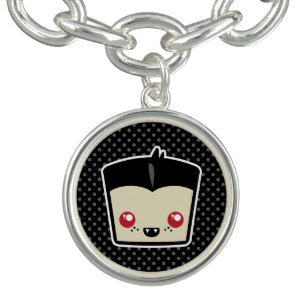 Kawaii Dracula Bracelet and Charm