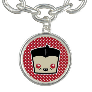 Kawaii Dracula Bracelet and Charm
