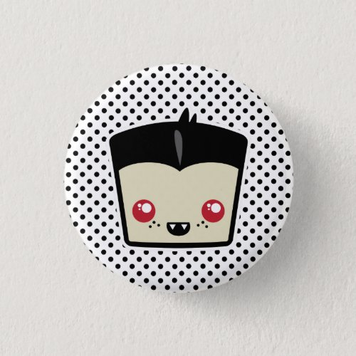 Kawaii Dracula Button