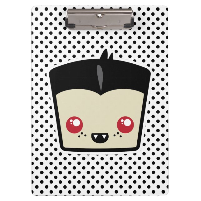 Kawaii Dracula Clip Board (Front)
