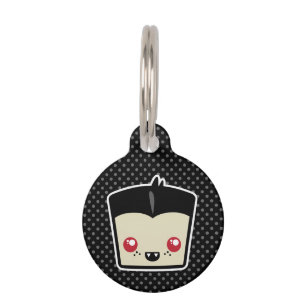 Kawaii Dracula Dog Tag